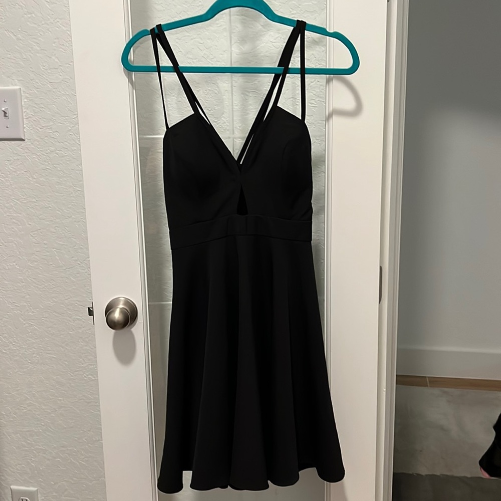 Little black dress! Fit and flare-so sexy!